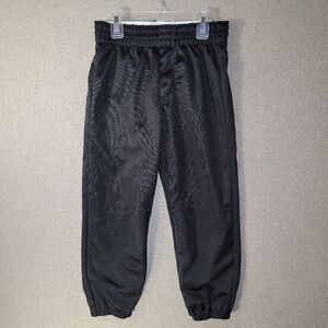 Alleson Athletic Size Youth Medium Black Baseball Pants